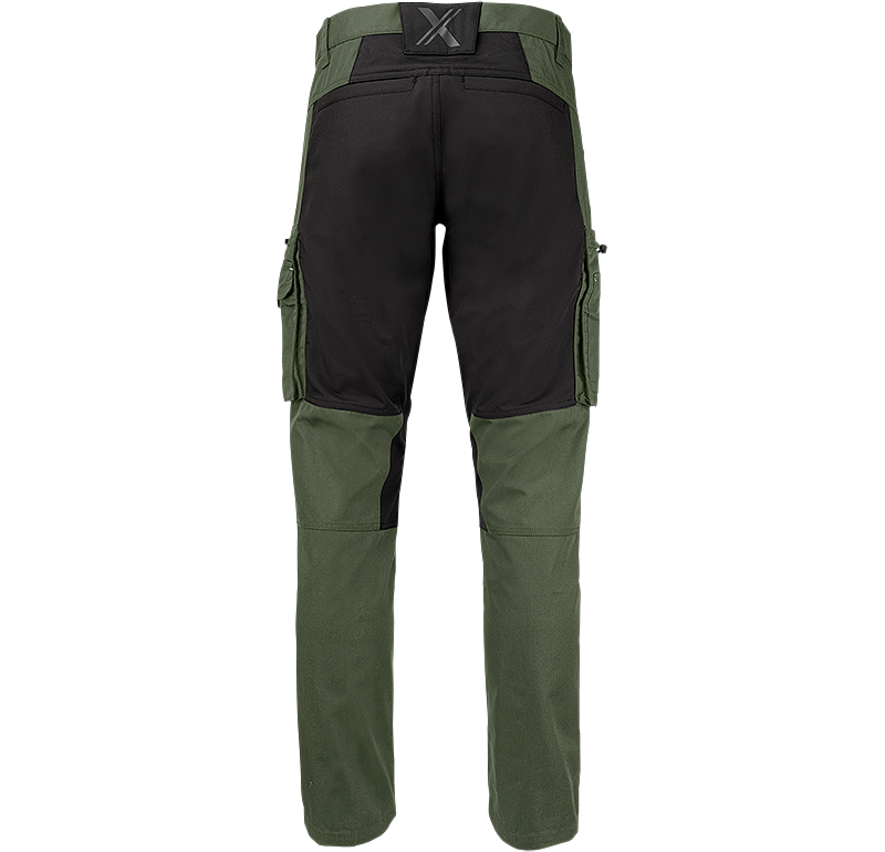 FP60-4699 Green  | Men Service Stretch Pants