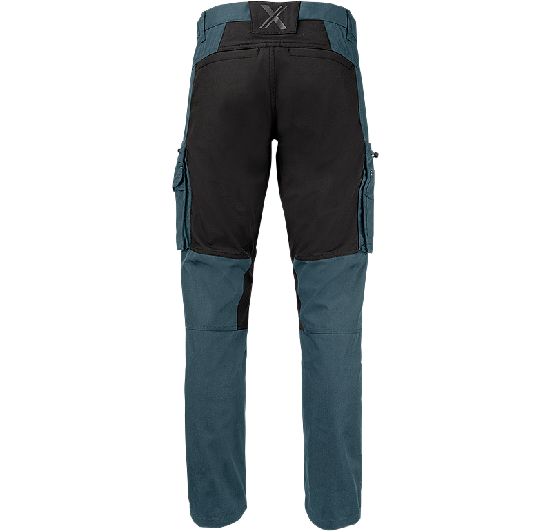 FP60-8699 Blue  | Men Service Stretch Pants