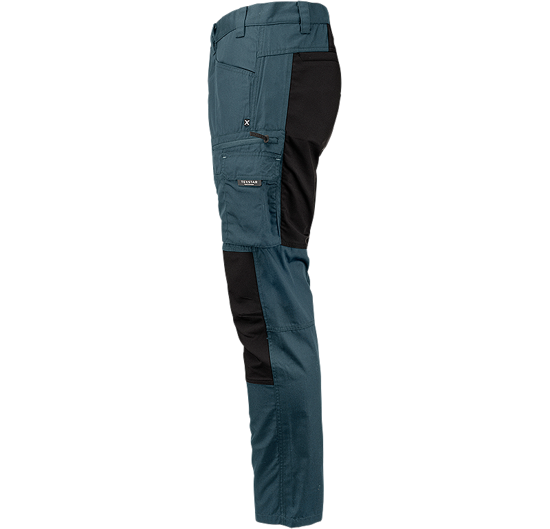 FP60-8699 Blue  | Men Service Stretch Pants