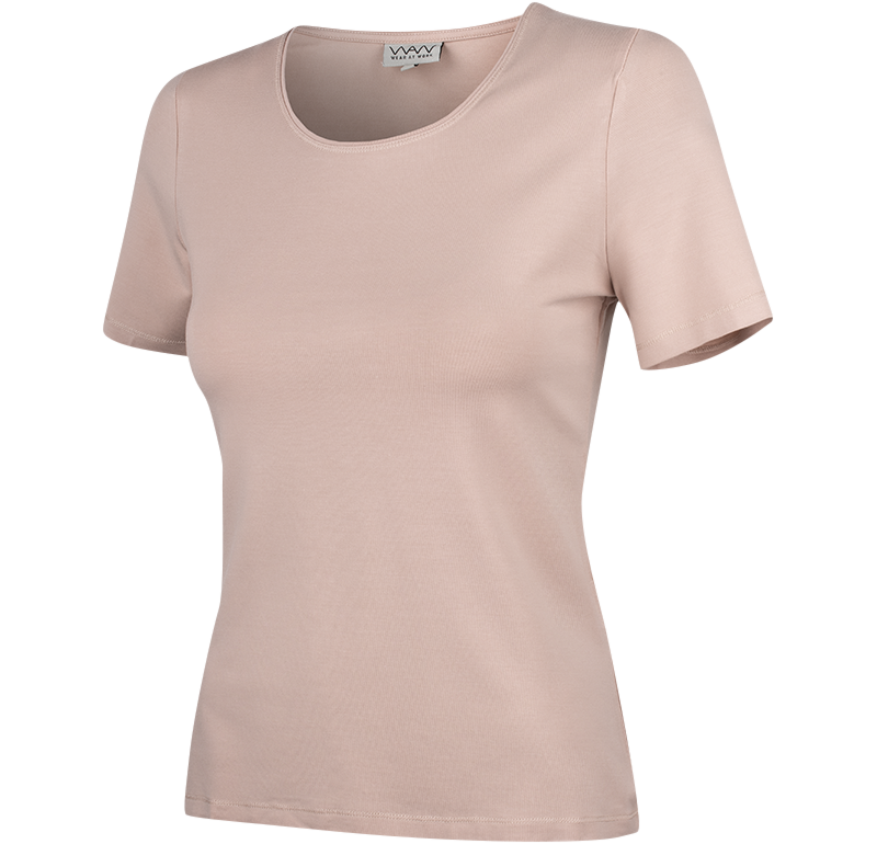 W009 LADIES SOFT SHORT-SLEEVE