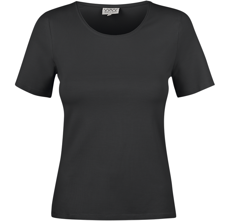 W009 LADIES SOFT SHORT-SLEEVE