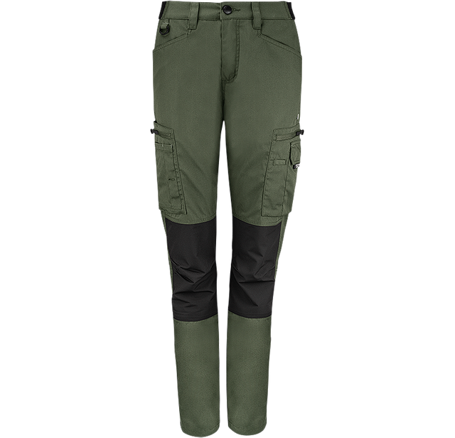 WP60-4699 Green  | Women's Service Stretch Pants