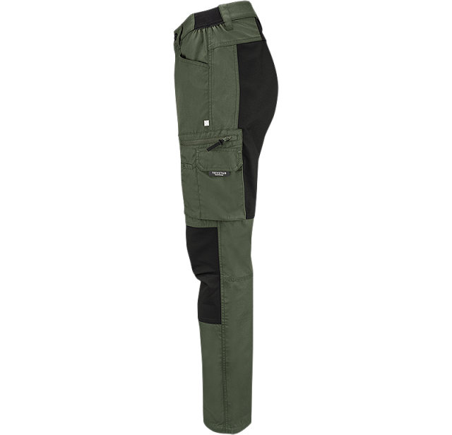 WP60-4699 Green  | Women's Service Stretch Pants