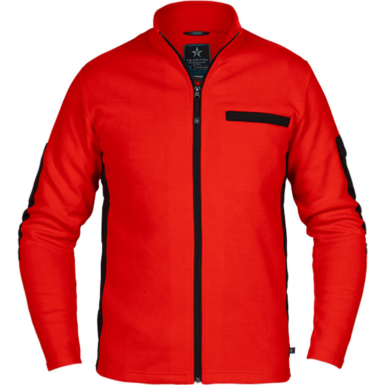 SW02* | CREW CARDIGAN | TEXSTAR-Workwear Restyle