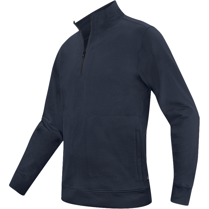 SW18 | CREW HALF ZIP SWEATER | TEXSTAR-Workwear Restyle