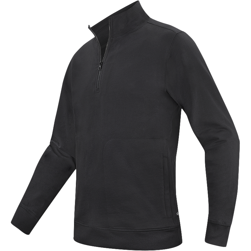 SW18 | CREW HALF ZIP SWEATER | TEXSTAR-Workwear Restyle